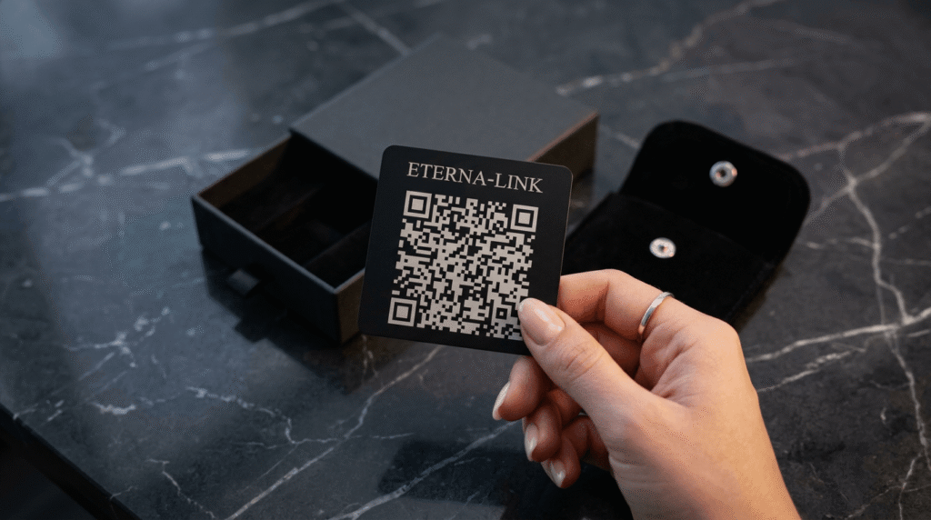 Tabliczka QR Eterna-Link