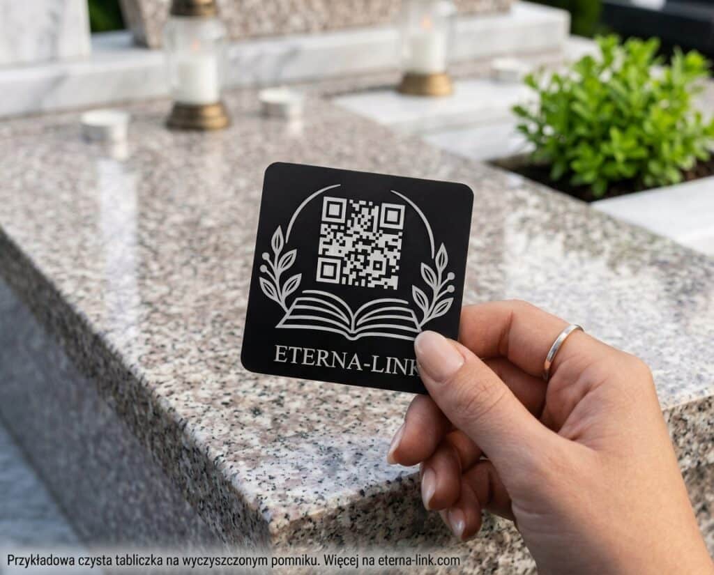 Tabliczka QR Eterna-Link